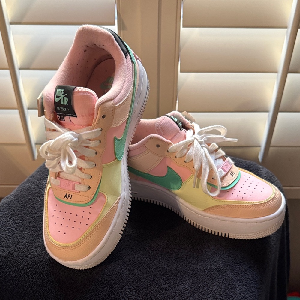 Nike Air Force 1 Multicolor Pastel Sneakers